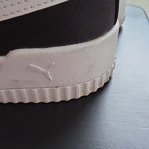 Puma Black Sneakers with White Soles - Picture 4 of 8